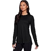 RBX Active Women's Fashion Athletic Yoga Long Sleeve Super Soft T-Shirt