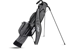 JUST AMAZING DEALS Sunday Golf Bag - Premium Everyday Sunday Golf Bag with Stand for Men, Women and Ladies, Ultra Lightweight, Easy to Carry Pitch n Putt Carry Bag