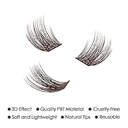 Brown Lash Clusters, 156 Clusters Brown Lash