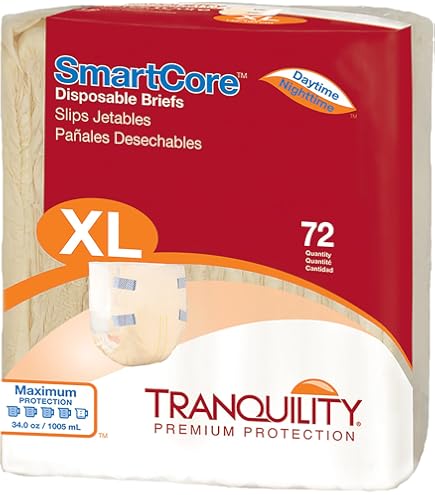Amazon.com: Tranquility SmartCore Adult Disposable Briefs