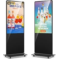 Amazon.com: QIXZOCV 55 Inch 4K Digital Signage Display Kiosk