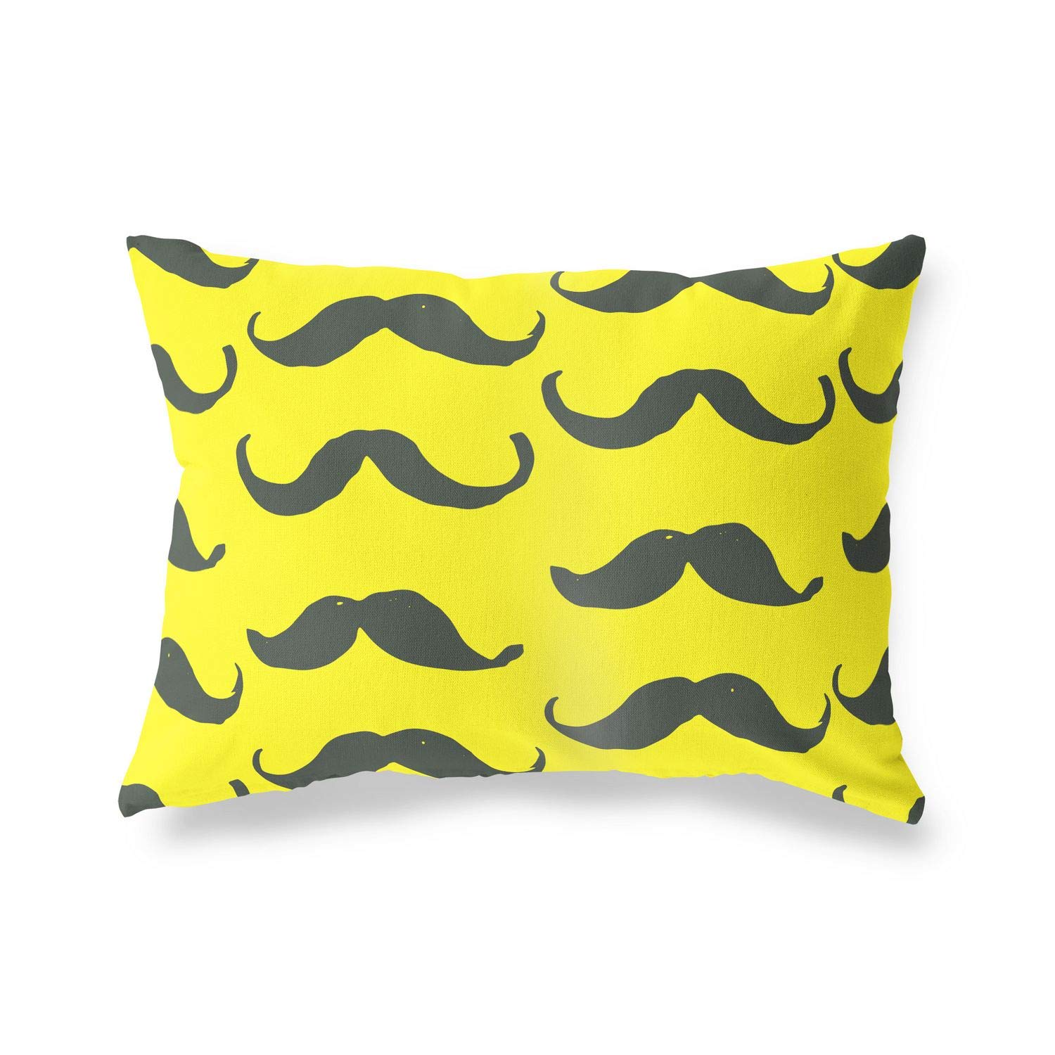 BonaMaison Decorative Cushion Cover, Neon Yellow-Fume Throw Pillow Covers, Home Decorative Pillowcases for Livingroom, Sofa, Bedroom, Size: 45X60 Cm - Designed and Manufactured in Turkey