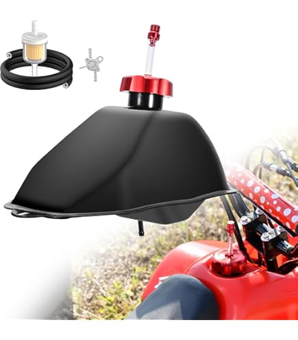 Metal Gas Fuel Tank With Cap For Go Kart & ATV (125-250CC) - Fits TaoTao And Similar Models