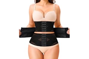 Nebility Postpartum Belly Wrap Waist Cincher C Section Belly Band Waist Trainer Tummy Control Body Shaper Girdle