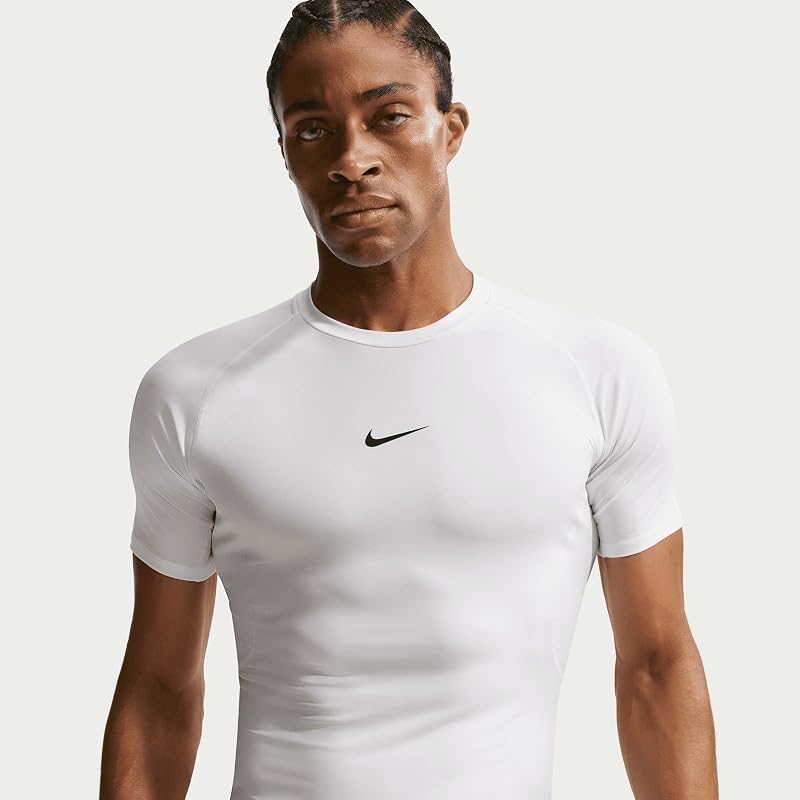 FB7932-100 M NP DF Tight TOP SS Sweatshirt Herren White/Black Größe XL — Foto 3 von 6