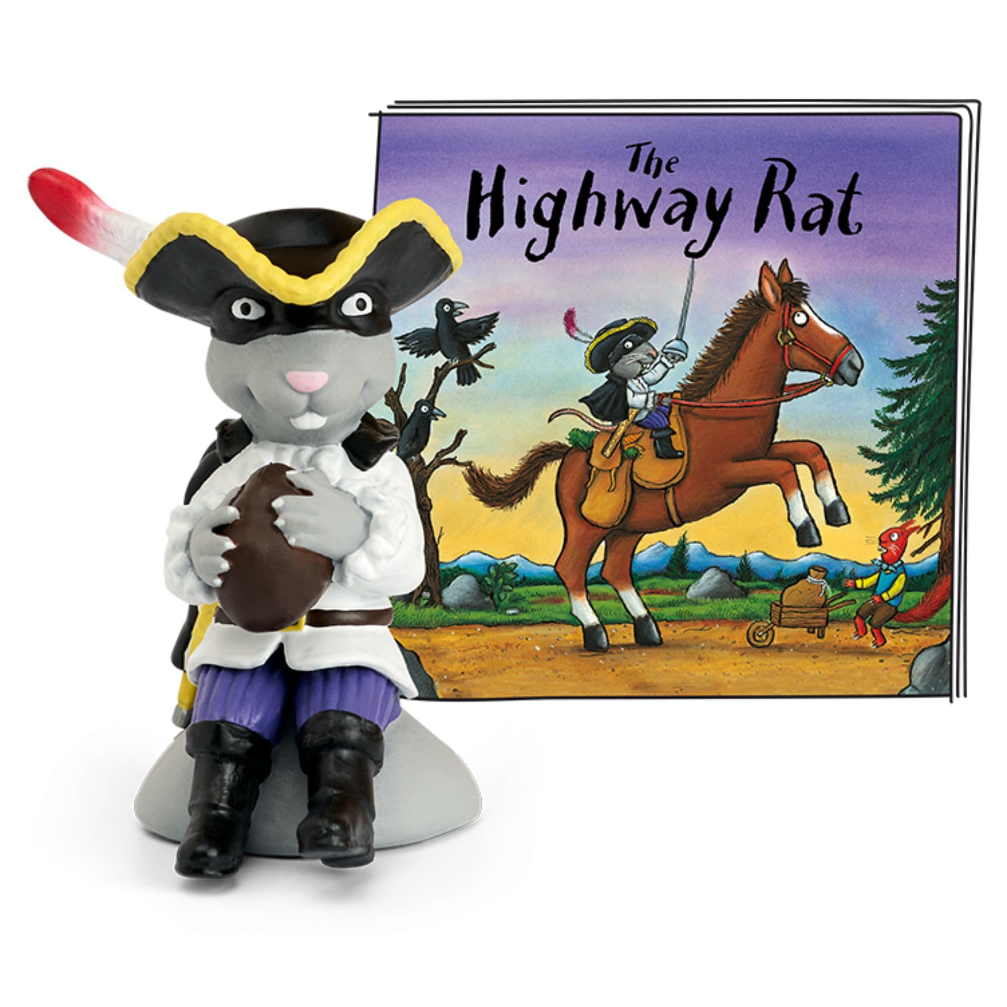 tonies Audio Character for Toniebox, The Highway Rat by Julia Donaldson, Audio Book Story and Song for Children for Use with Toniebox Music Player (Sold Separately)