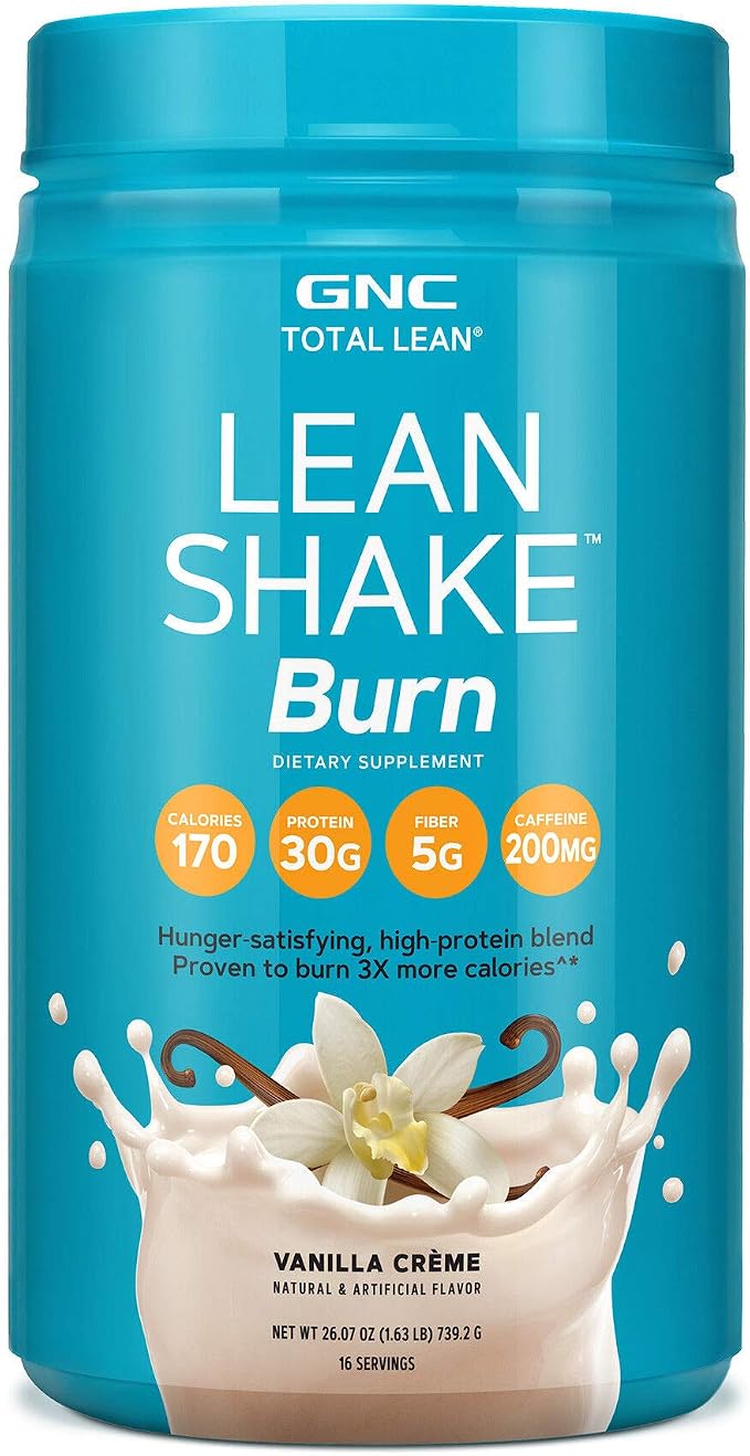 gnc lean burn protein shake