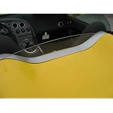 #1 Ranked Wind Deflector Windscreen Windstop Windblocker, Lexan Smoke Tint, Compatible with Pontiac Solstice
