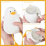 YuanDian Cute Duck Night Light BPA Free Silicone Tap Control 1200mAh Battery view 7