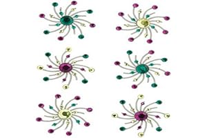 Karen Foster Design, Scrapbooking and Craft Embellishment, Swirl Burst Brads, Sprinkles