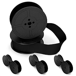 4 Pairs Typewriter Ribbon - Black Typewriter Ink