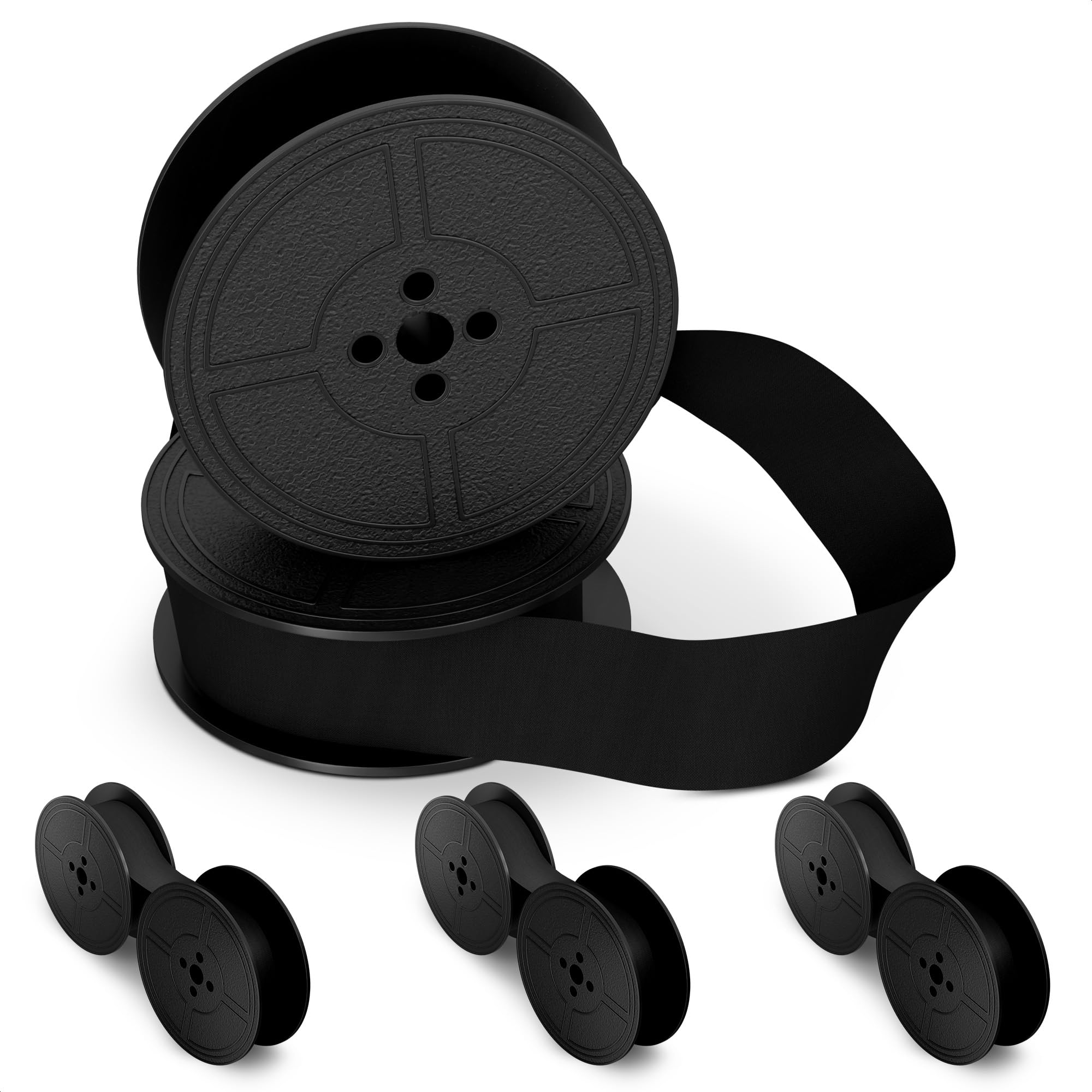 4 Pairs Typewriter Ribbon - Black Typewriter Ink