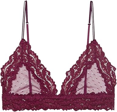 dark purple bralette