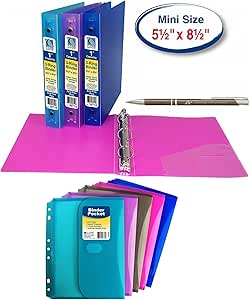 C-Line 3-Ring Ordner 2,5cm - Poly Ordner Mit Innentasche