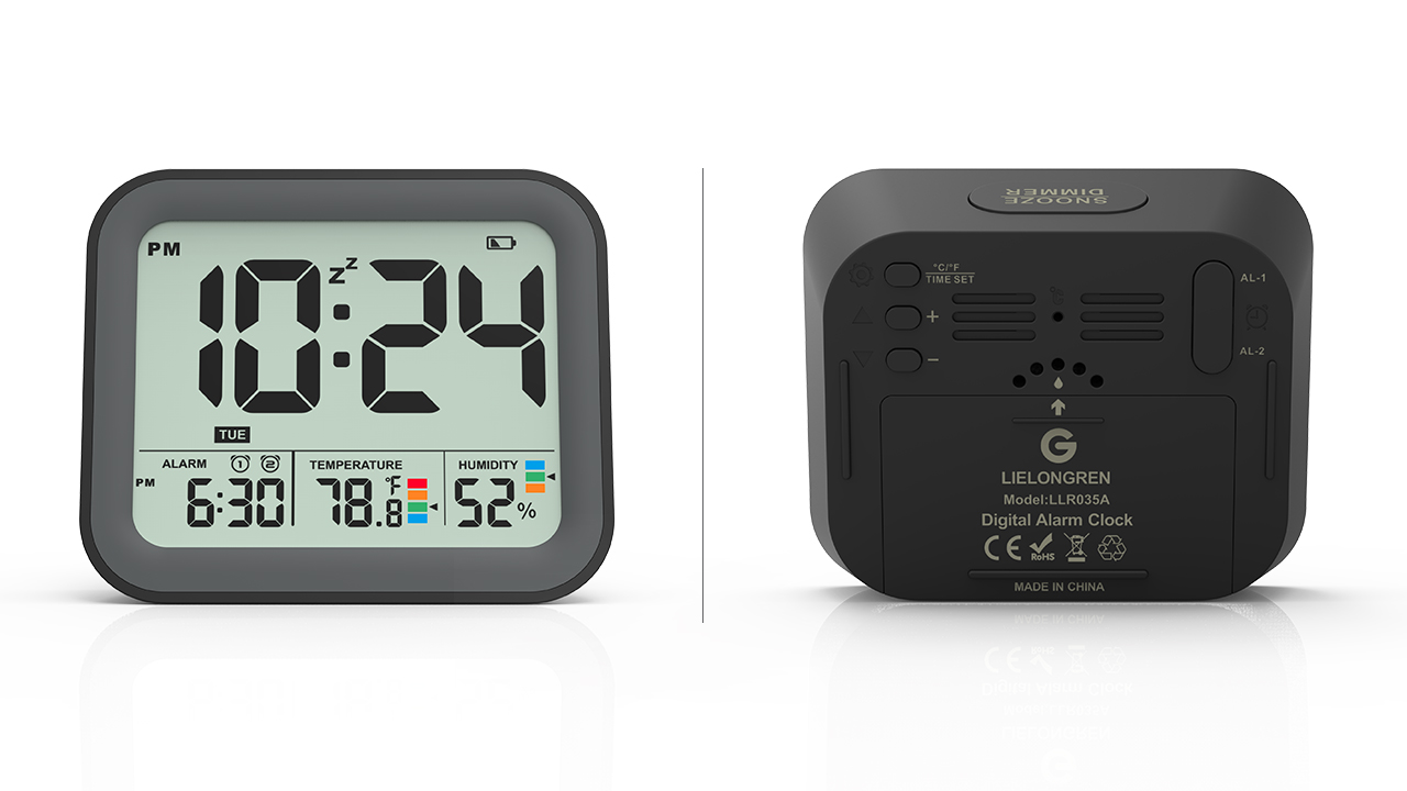 6 Operated+Thermometer+Hygrometer+Bedrooms+Sleepers