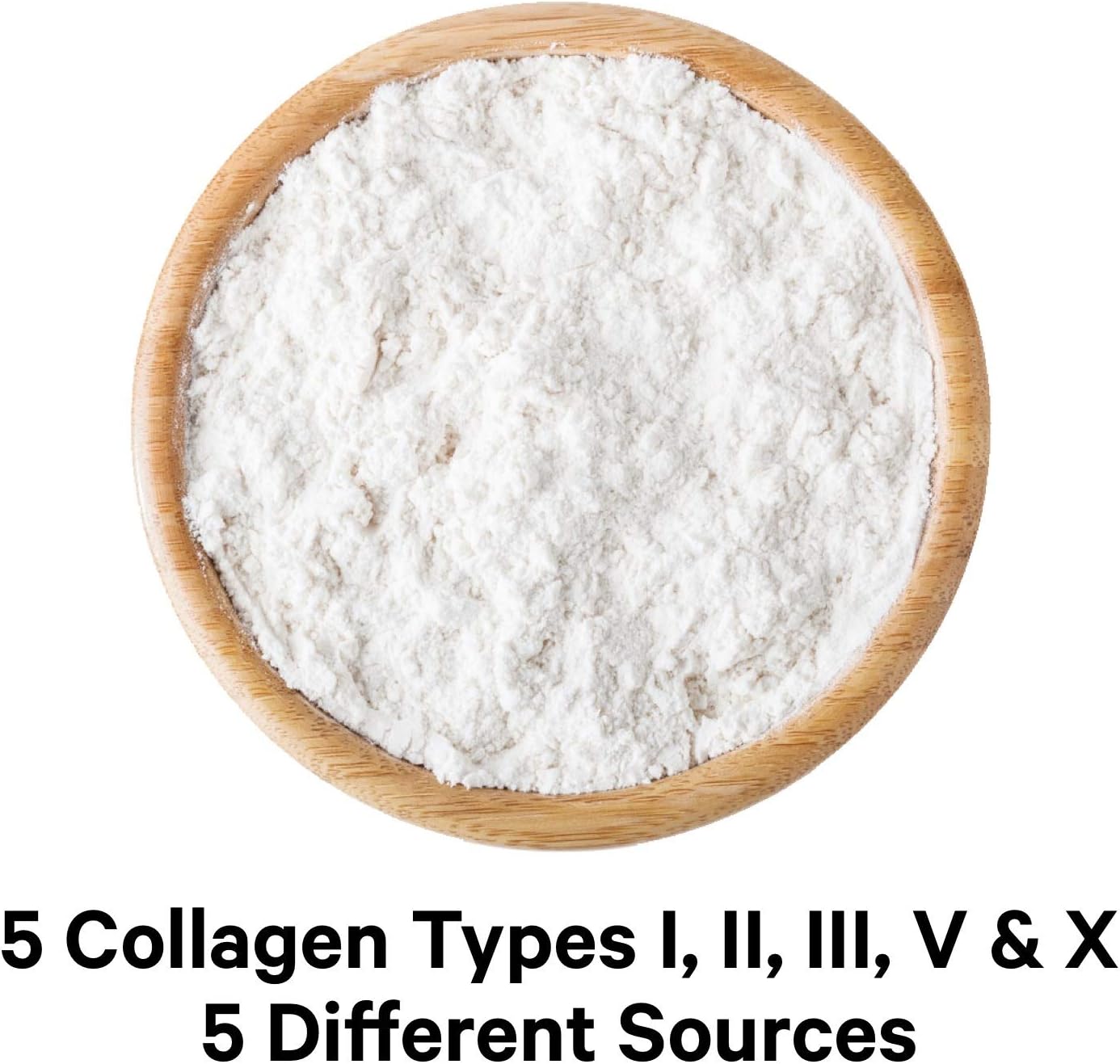 Codeage Multi Collagen Protein Powder Peptides, Hydrolyzed, Type I, II, III, V, X Grass Fed All in One Super Bone Broth and Collagen Supplement, Non-GMO, 20 Ounces: Health & Personal Care