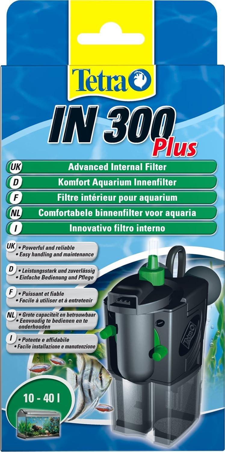Tetra IN300 Plus Powerful Internal Filter for Physical, Biological and
