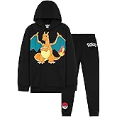 Pokemon Tracksuit Set Boys, Teens, 2 Pc Hoodie Joggers, Anime Hoodie Sweatpants Kids Clothes Teen Apparel, Gifts for Boys