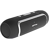AZATOM® Storm - Powerful Bluetooth Portable speaker - Dual Drivers - Bass Woofers - 24W - 24hrs playtime - Built-in Microphone - Black