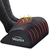 TALSTILA Foot Rest for Under Desk at Work, Footrest with Warm Plush Feet Pocket, Ergonomic Foam Foot Stool, Under Desk Footrests, for Office Desks & Office Chair - Back & Leg Pain Relief