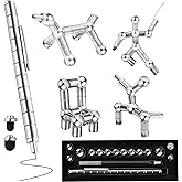 Valentines Day Gifts for Kids Magnetic Fidget Pen, Magnetic Pen for Teenage Boys, Decompression Magnet Pen Fidget Toy Pens, Birthday Novelty Toy for Classroom Students Present