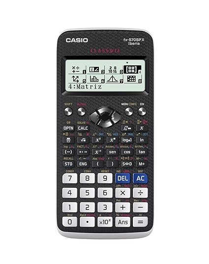 Casio Fx 570spx Calculadora Científica 575 Funciones 12 Dígitos Color Negroblanco