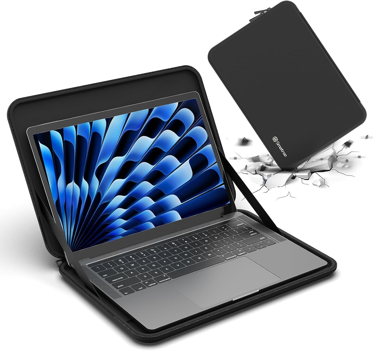 Smatree 14 Inch Laptop Case, Hard Shell Compatible With ASUS VivoBook S14 / ZenBook Duo / Vivobook Flip / Chromebook, Dell Inspiron / Inspiron 7000 Bag