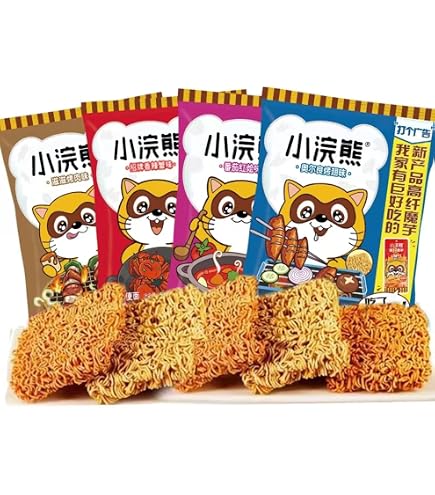 Amazon.com: Mamee Monster Noodle 零食(雞肉口味) 60 克包裝(5 件裝