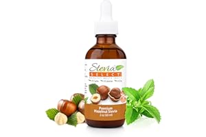 Stevia Select Hazelnut Stevia Extract Liquid - Zero Calorie Sweetener - All Natural Liquid Stevia Extract Sweetener Liquid - Pure Stevia Liquid Sweetener - Keto Sweetener & Sugar Alternative 2 Oz