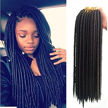 Amazon Com 5packs Lot 14 18 Faux Locs Crochet Twist Braiding