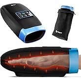 LifePro Legra Hand Massager with Heat and Compression - Finger, Wrist, and Palm Massager with 5 Modes - Pressure Point Therapy for Sensitive Hands, Relaxation, and Comfort