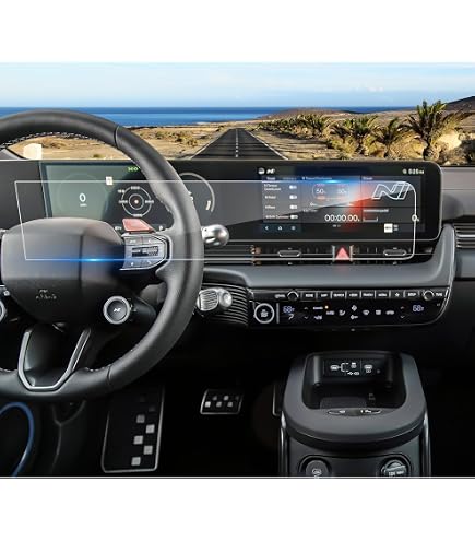 Protector De Pantalla De Vidrio Templado 9H Para Hyundai Ioniq 2020 De 10,25″ – Resistente A Arañazos, Antihuellas Y Fácil Instalación Sin Burbujas