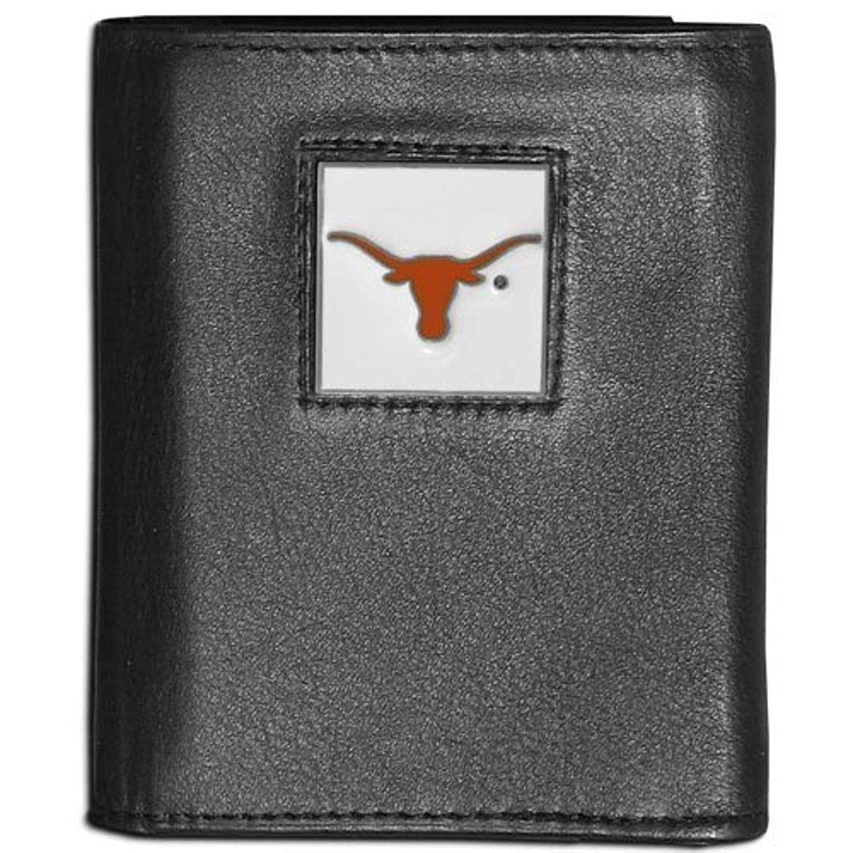 Siskiyou Sports NCAA Texas Longhorns Leather Tri-Fold Wallet