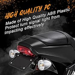 QUASCO Clear Turn Signal Lens Cover 2 Inch Lenses