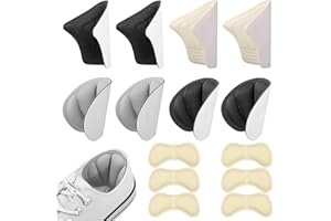 DesertCreations 7 Pairs Heel Grips Liner For Men Women, Heel Grips Shoes Cushion Pads, Anti-slip Shoe Inserts, foot Care Prot