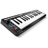 M-AUDIO Keystation Mini 32 MK3 USB MIDI Controller | Portable Mini Keyboard, 32 Velocity-Sensitive Keys, and Bundled DAW Recording Software