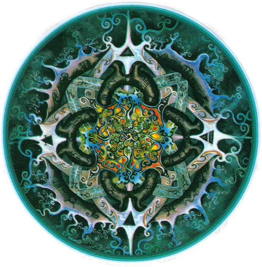 Happylife Productions Cool Hippie Mandala Decal Cars Trucks Guys Girls Men Women Laptop Stickers