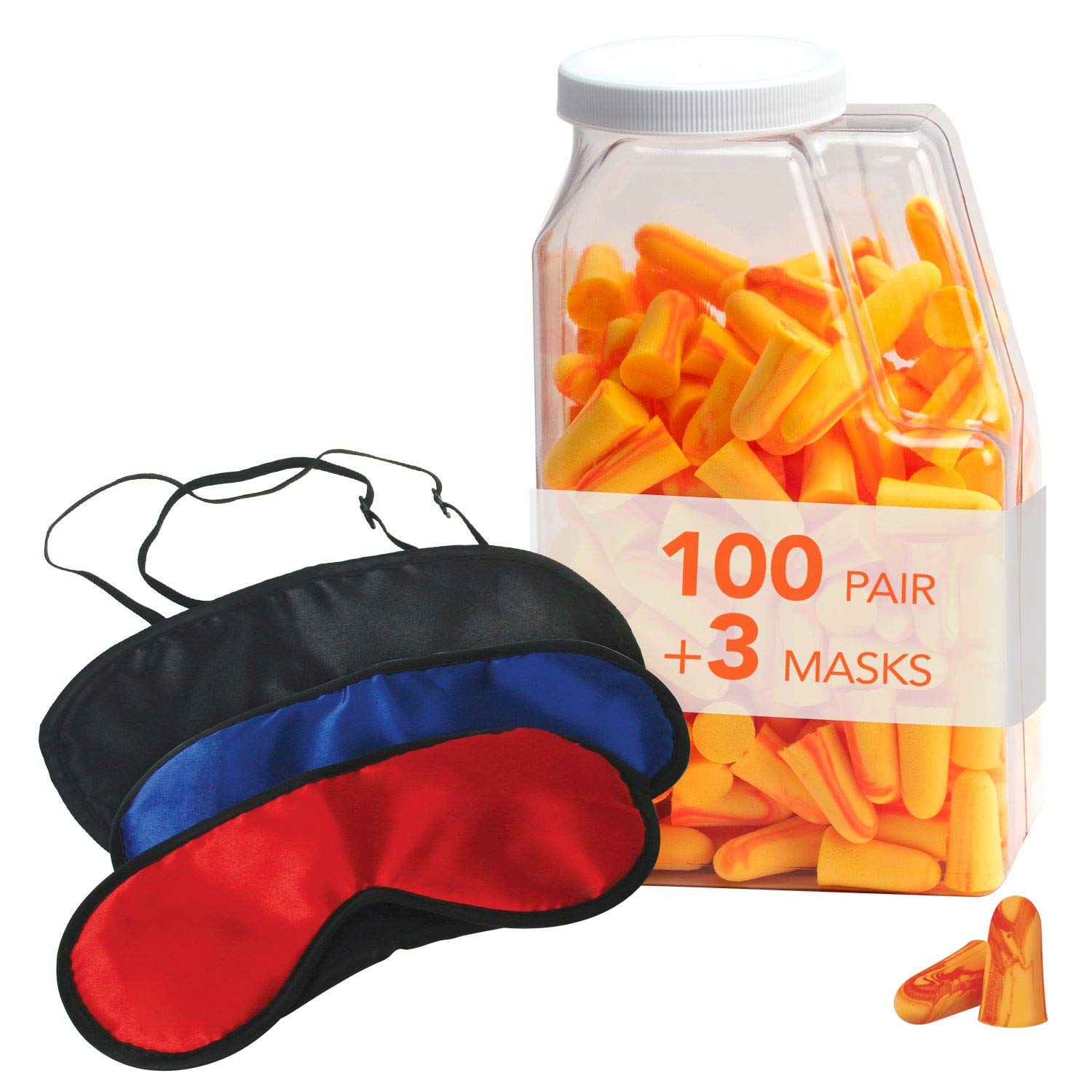 Flents Sleep Masks + Ear Plugs Super Sleep Kit