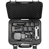 Lekufee Waterproof Hard Case for DJI Mavic 3 Pro, Mavic 3 Classic, Combo, DJI RC 2, RC N3/N2, Accessories(Case Only)