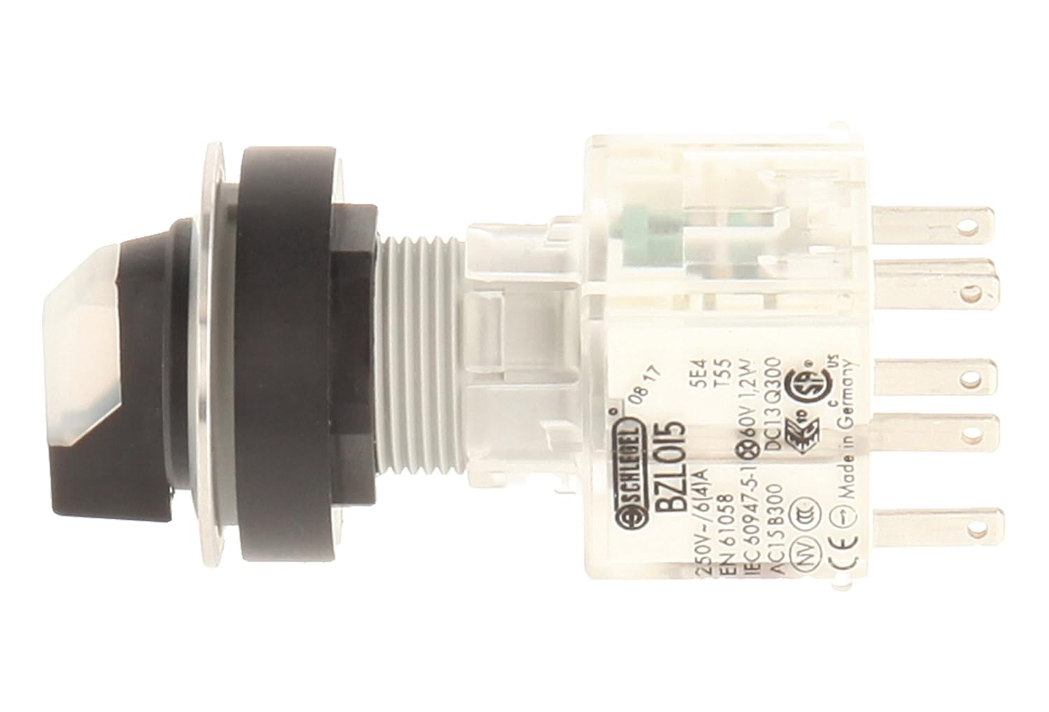 Club Selection Switch, Latching, Stainless Steel - Image 3