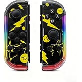 Switch Controller Compatible with Switch/OLED/Lite, Switch Joypad Replacement Controller with RGB, Left and Right Wireless Sw