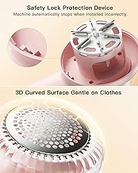 coldSky Rechargeable Fabric Shaver, Lint Shaver