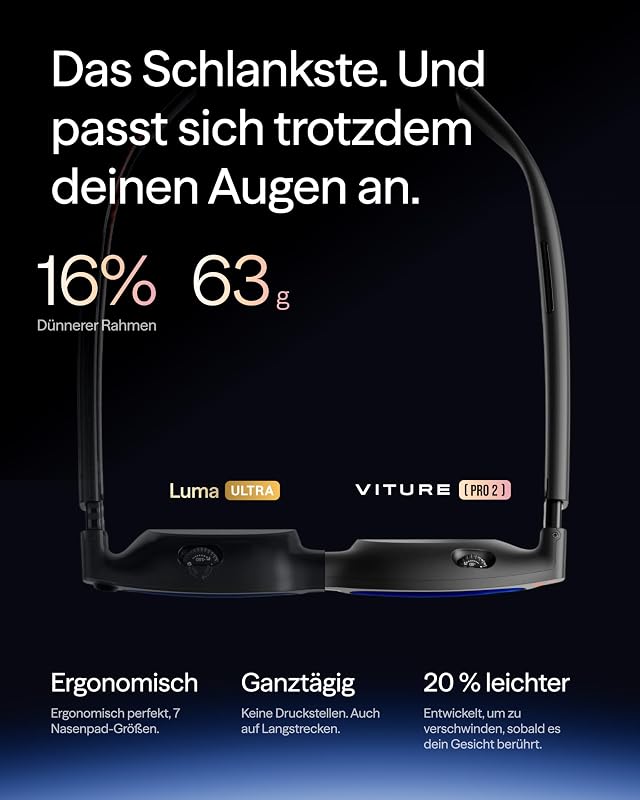 Pro 2 XR/AR-Brillen – UltraClarity 3.0 120 Hz, 1600 Nits, 50° FOV — Foto 4 von 8