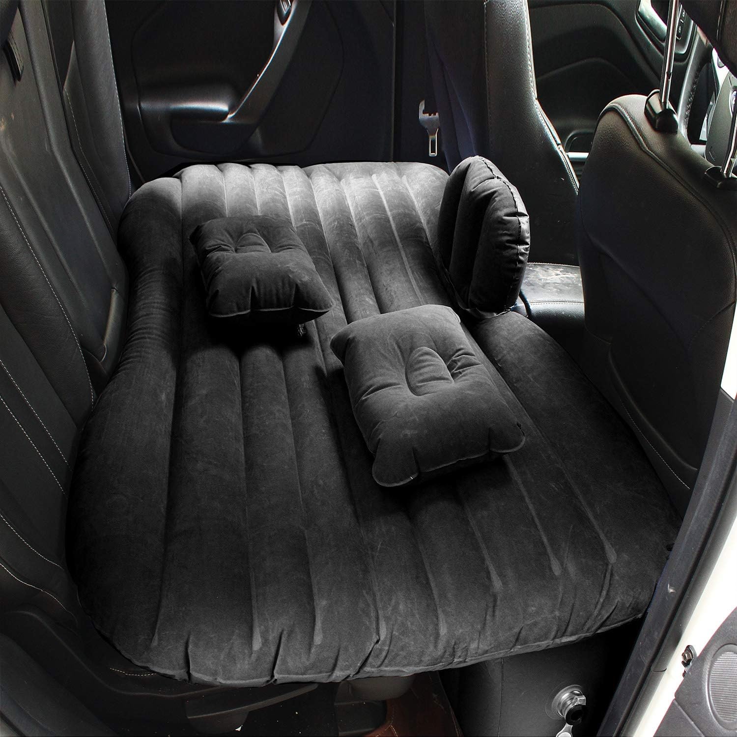FBSPORT Bed Car Mattress Camping Mattress for Car Sleeping Bed Travel Inflatable Mattress Air Bed for Car Universal SUV Extended Air Couch with Two Air Pillows : Sports & Outdoors