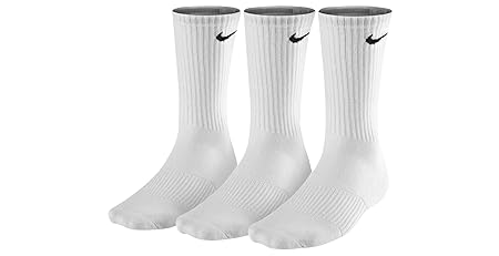 Nike Socken Cotton Cushion Crew weiß 3er Pack, Größe:42-46