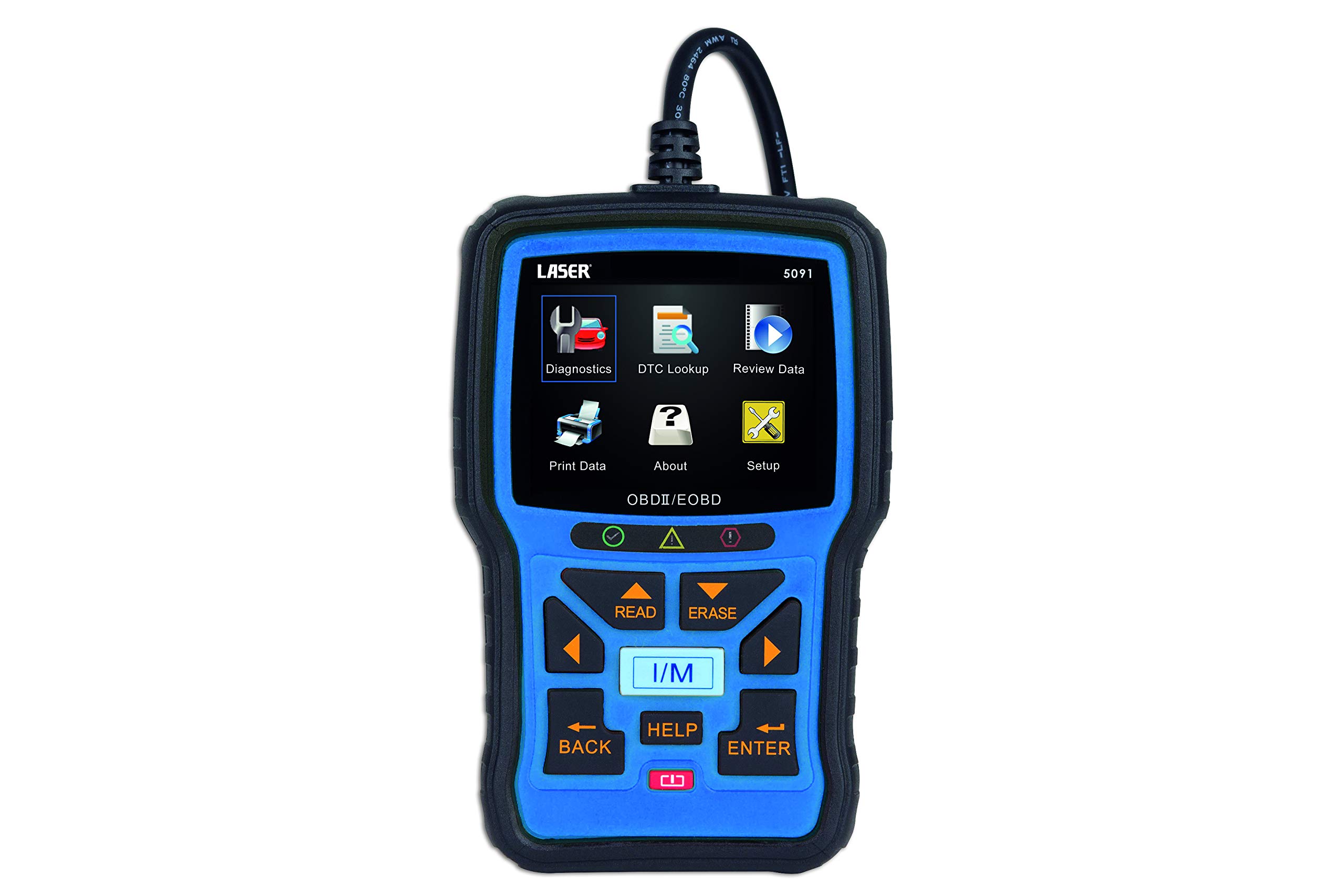 Laser 5091 OBDII/EOBD Code Reader & Reset Tool