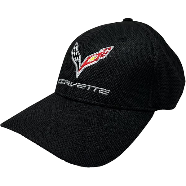 Dodge Challenger Stretch Fit Patch Hat - Embroidered Fitted Cap