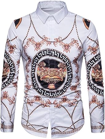 camisa cadenas hombre