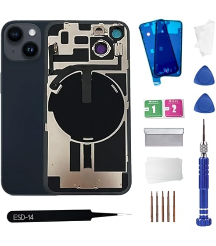 Amazon.com: ZNZHKR 14Plus Back Glass Replacement with Wireless