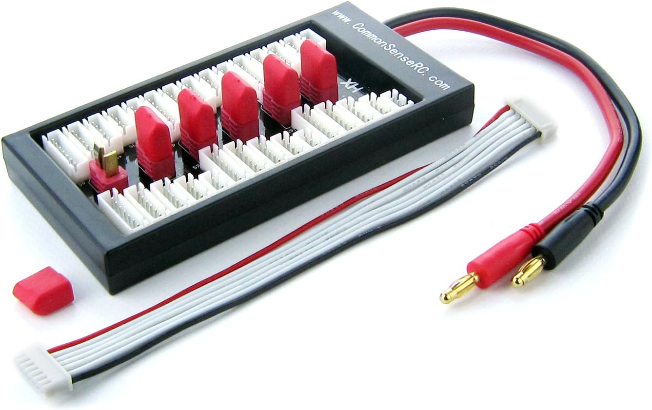 Paraboard - Parallel Charging Board for Lipos with T-Plug Style Connectors
